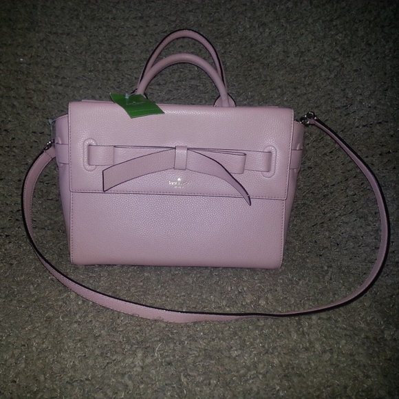 kate spade Handbags - KATE SPADE New York-AVALON PLACE NATALA-ROSEFROST Pebbled Leather Tote w/Strap-N